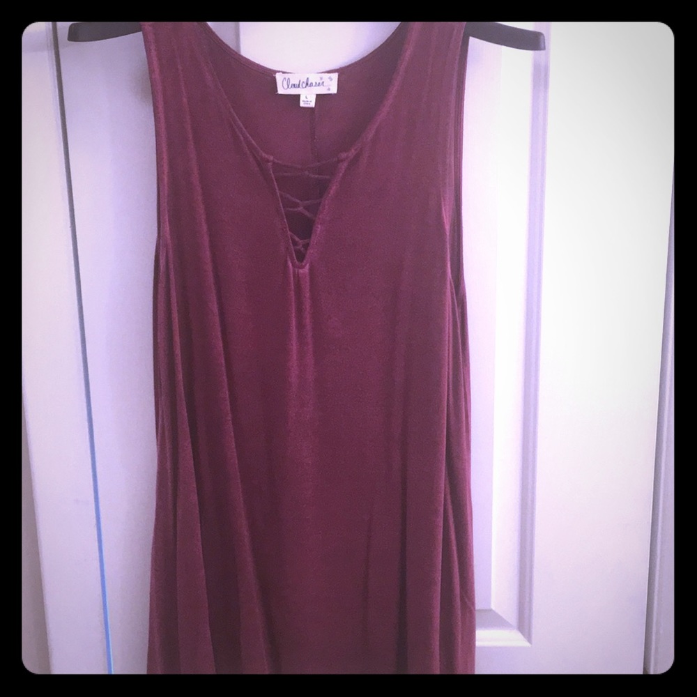Cloud Chaser maroon/wine deep purple L